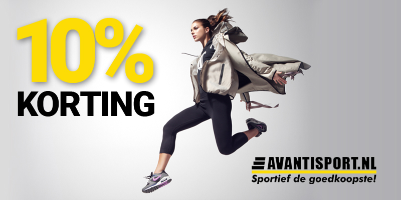 10% korting bij Avantisport